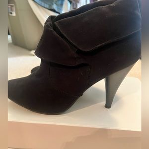 Never worn Black booties